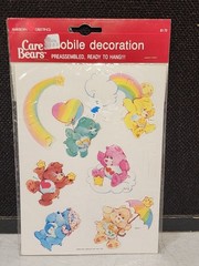 Care Bears Mobile Decoration Kit Ready To Hang Sealed 1980s American Greetings