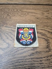 Nederland Netherlands Coat Of Arms Patch Vintage 2″x2.5″