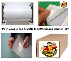 Polypropylene Banner with Adhesive Tear-Proof Roll (Pick Your Size & Finish)