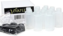 , 12 Botellas Exprimibles De Plastico Transparentes, De 2 Oz, Con Tapas Abati…