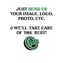 Custom Logo Patch Iron-On | Personalized Printed Patches w/ Black Borders
