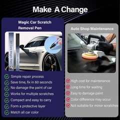 2PCS Scratch Remover, Magic Scratch Removal Pen, All Cars Magic Pen for Scratche