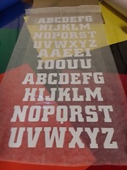 2″ – Single Letter- Iron On Transfer- For T-Shirt & Other Fabrics- 6 Colors Opt.