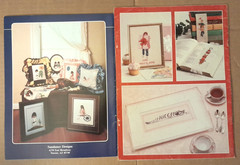 Cross Stitch Pattern Books Lot Of 10 Mixed Themes Vintage