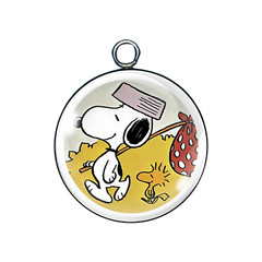 Snoopy Glass Cabochon Charms