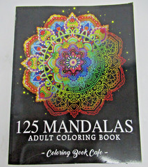 125 Mandalas: An Adult Coloring Book Featuring