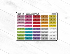 2860-2~~Do Not Forget Planner Stickers.