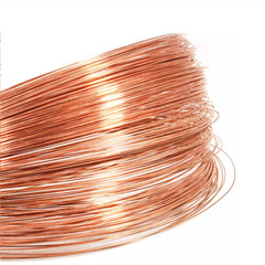T2 Pure Copper Round Wire Diameter 0.2mm To 5mm Solid Bare Highly Conductive