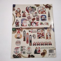 50 Santas To Cross Stitch By Sam Hawkins American School Of Needlework 3616