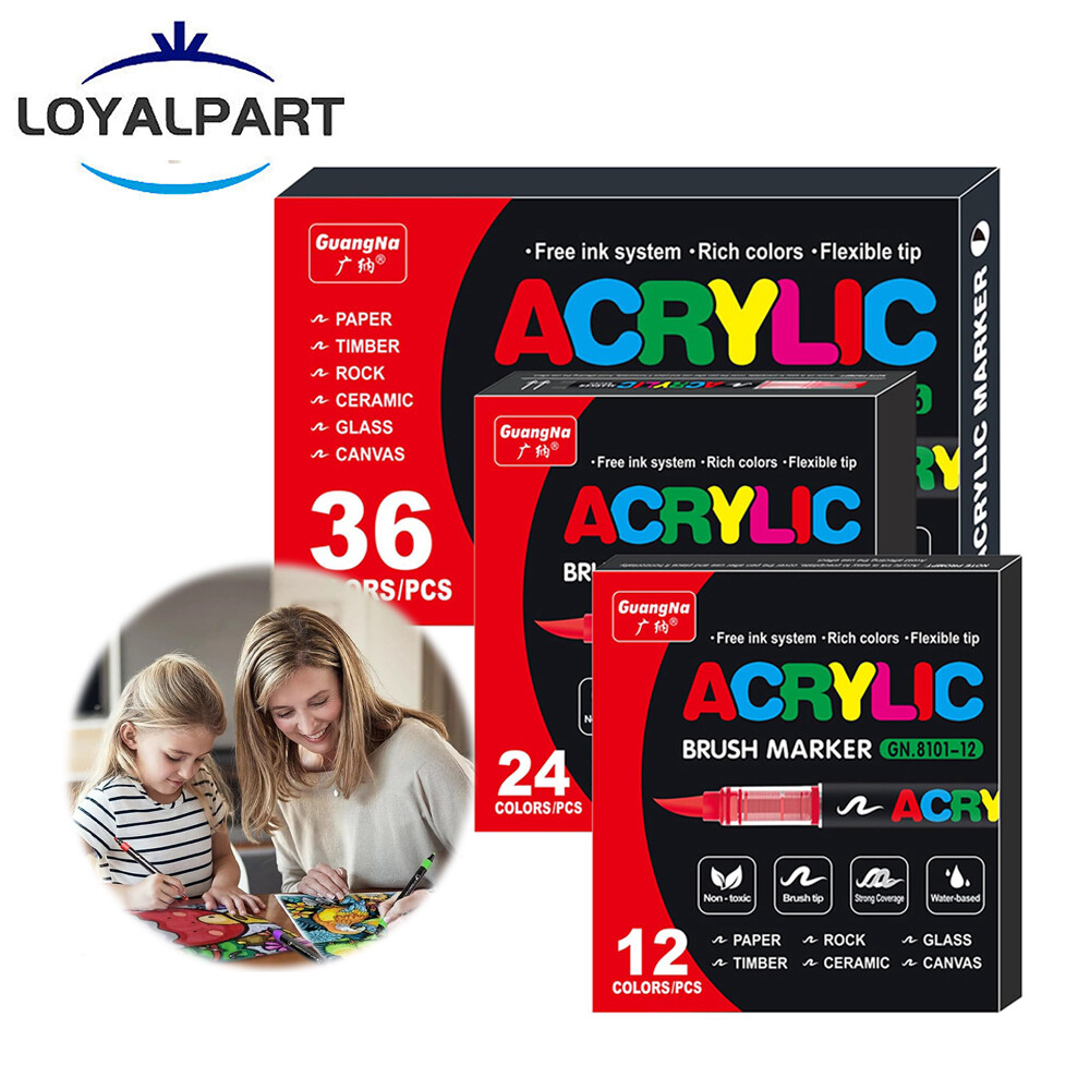 36 Permanent Paint Water-Based Marker Pen Car Tyre Tire Tread Rubber Durable NEW