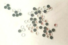 CraftbuddyUS1000x4mm HOT FIX Acrylic Gem Rhinestone Diamante Grade A-For StickOn