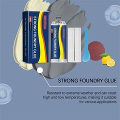 Metal Repair Paste AB Casting Repair Glue Industrial Heat Cold Weld Sets
