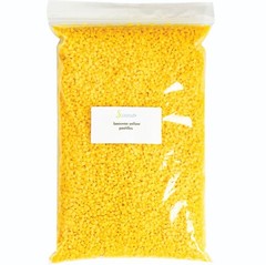 YELLOW BEESWAX BEES WAX PASTILLES PREMIUM 100% PURE NATURAL 32 OZ/2 LBS