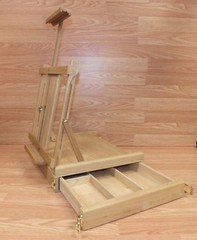 Unbranded / Generic Adjustable Wooden Easel With Pull Out Drawer Only **READ**