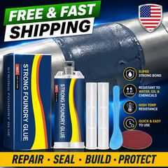 Strong Foundry Glue, High Temperature Resistant Casting Repair,Metal Repair Glue