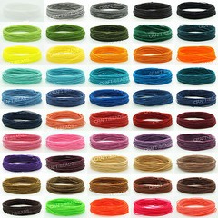 1MM Waxed Polyester Linhasita Cord Macrame Bracelet Artisan DIY String – 10yards