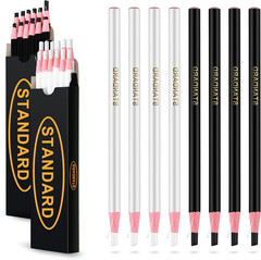 Sabary 24 Pcs Peel off China Marker Pencils Grease Wax Drawing Marking Crayon Pe