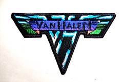 Van Halen VH Logo Est 2.5″ Iron On See On Patch Embroidery