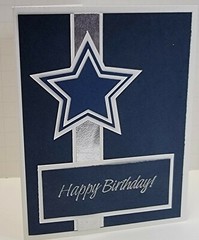 Handcrafted Greeting Card-Happy Birthday-Cowboy Colors Masculine – V2