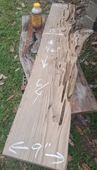 1 1/2″ THICK Louisiana Pecky Sinker Cypress Craft Wood Plank Shelf Returns OK!