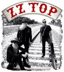ZZ Top Iron On Transfer For T-Shirt + Other Light & Dark Fabrics #2