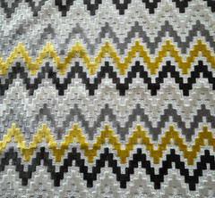Clarke & Clarke Empire Chartreuse Fabric Remnant 24″x24″