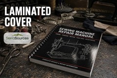 SINGER 211G155 211G156 Service Manual Comb Bound Book
