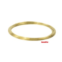 Brass Wires H62 Copper Wire Meatal Round Solid Bare DIY Craft Diameter 0.3mm-5mm