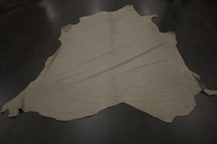 Cream Nubuck Leather Cowhide Upholstery Western Leathercraft #4324