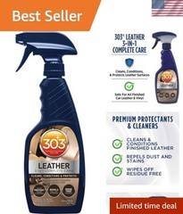 Ultimate 3-in-1 Leather Care Spray with UV Protection – Non-toxic & Rinse-Free