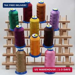 Heavy Duty Thread 1800 Yards Size T70#69 210D/3 All Purpose High Strength Polyes