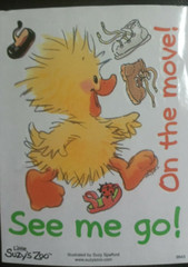 SUZY’S ZOO “SEE ME GO!” STICKER SHEET #9843