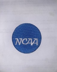NCAA Basketball Blue Jersey Patch Embroidered 2in Iron / Sew-On