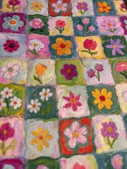 Retro Cotton Patchwork Fabric 1 Yard