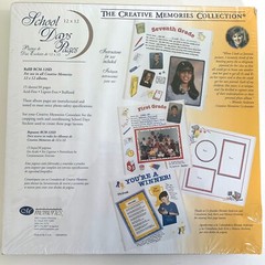 Creative Memories School Days Pages RCM-12SD Old Style 15 Sheets/30 Pages