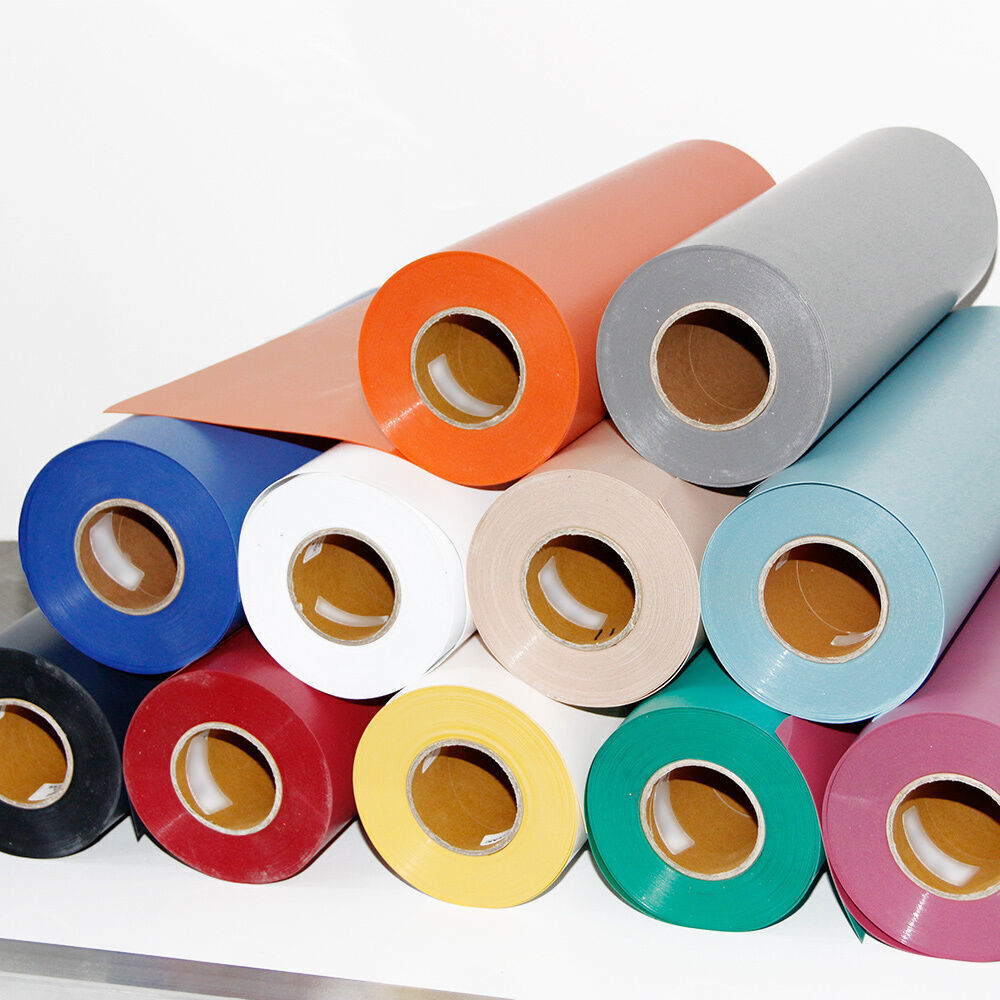 12″x 20FT Heat Transfer Vinyl Iron HTV Paper Cricut & Silhouette T-shirt Garment