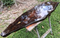 Last One! 2800 Year Old Carbon Dated Sofa Table Desk Sinker Cypress Wood TopOnly