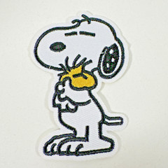 Snoopy and Woodstock Embroidered Iron on Patch Appliqué – NEW