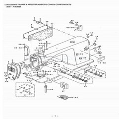 Thread Tension Assembly Juki Single Needle Machine