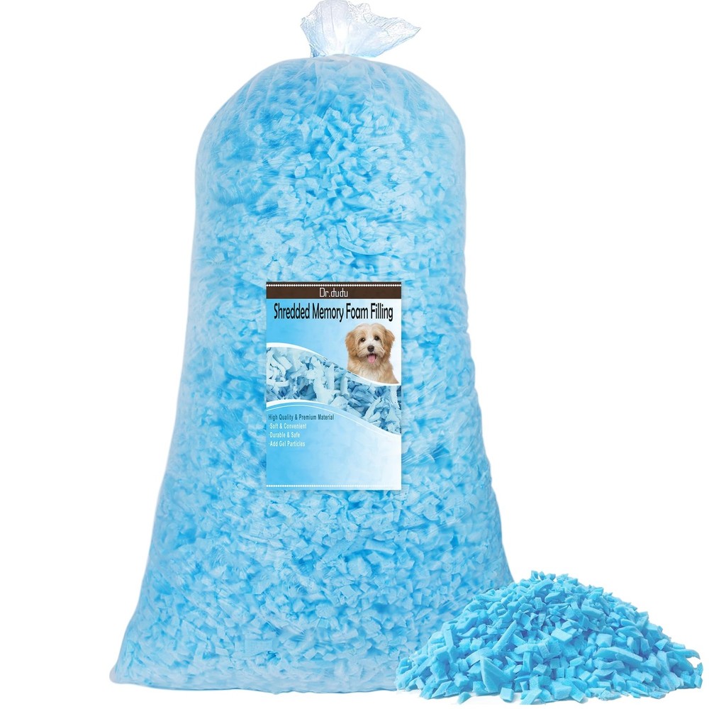 5lbs Shredded Memory Foam Filling for Bean Bag Filler, Soft and Convenient Pi…