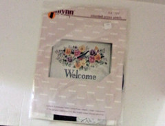 Janlynn Cross Stitch 04-743 Pansy Welcome Pansies Robin