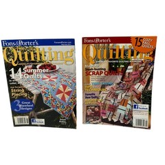 2 Love of Quilting Magazines May June 2011 & Sept Oct 2011 Quilt Patterns Craft
