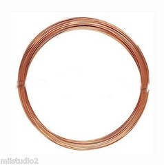 10ft 14k ROSE Gold filled 28 gauge round beading wire craft wrapping half hard