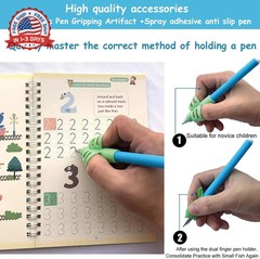 Magic Grooved Handwriting Practice Book for Kids 3-5 Years | Tiny Thinkers Reusa