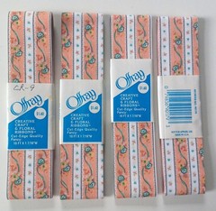 Vintage Offray™ Creative Craft & Floral Ribbons As Shown CR-9
