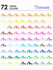 Art Markers Pens Dual Tip Coloring Markers Set with Brush & Fine Nib for Adult C