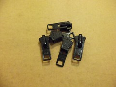 #10 VF YKK Black Locking Sliders (Pack Of 5)
