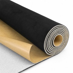Suede Headliner Fabric Multi-Size Car Roof Liner Upholstery Self-Adhesive Roller