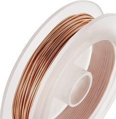 20 Gauge Bare Copper Wire Dead Soft Solid Copper Beading Wire for Jewelry Cra…