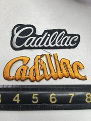 NOS c 2010s 2 Patches Chevrolet CADILLAC Car Auto Patch Lot M031